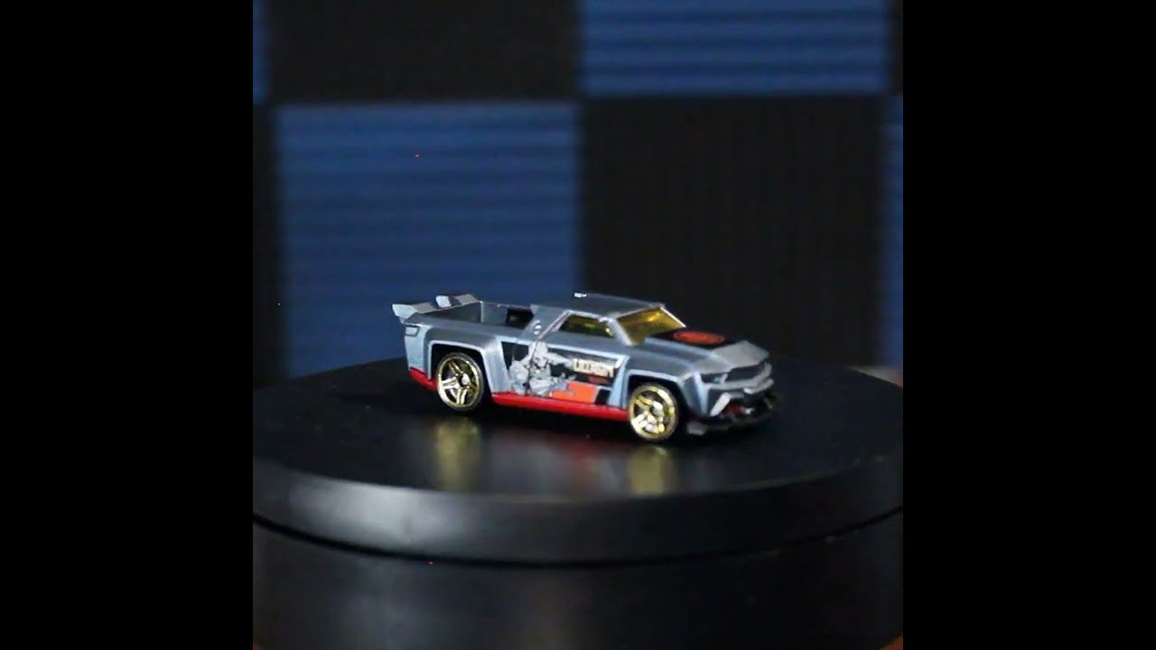 Solid Muscle (Metalflake Steel Blue) – Avengers – Hot Wheels Basic (2019) #shorts