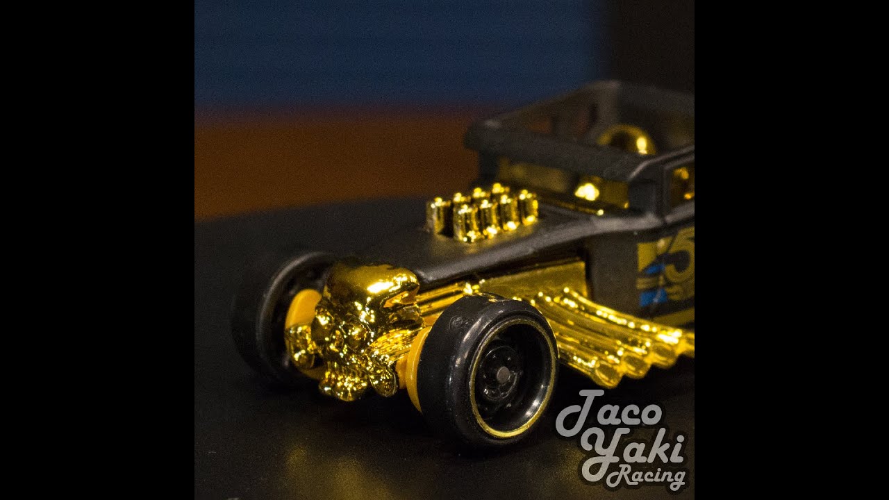 Bone Shaker (Matte Black) – Black and Gold – Hot Wheels Basic (2018) #shorts