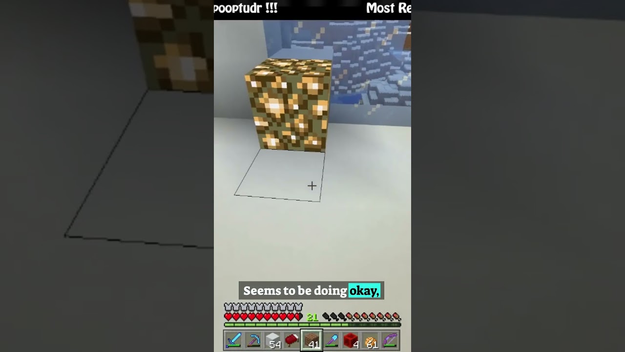 When You Build with Regular Ice Instead of Packed Ice or Blue Ice