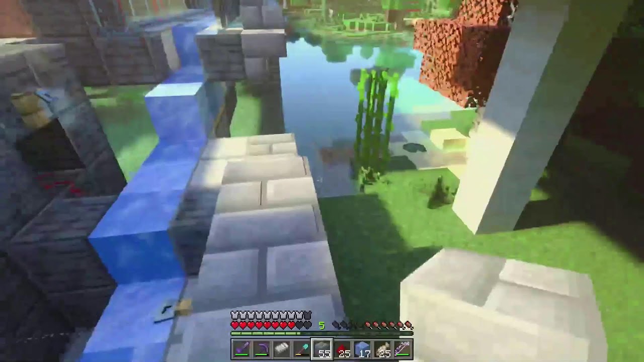 Working on the Swamp Bridge