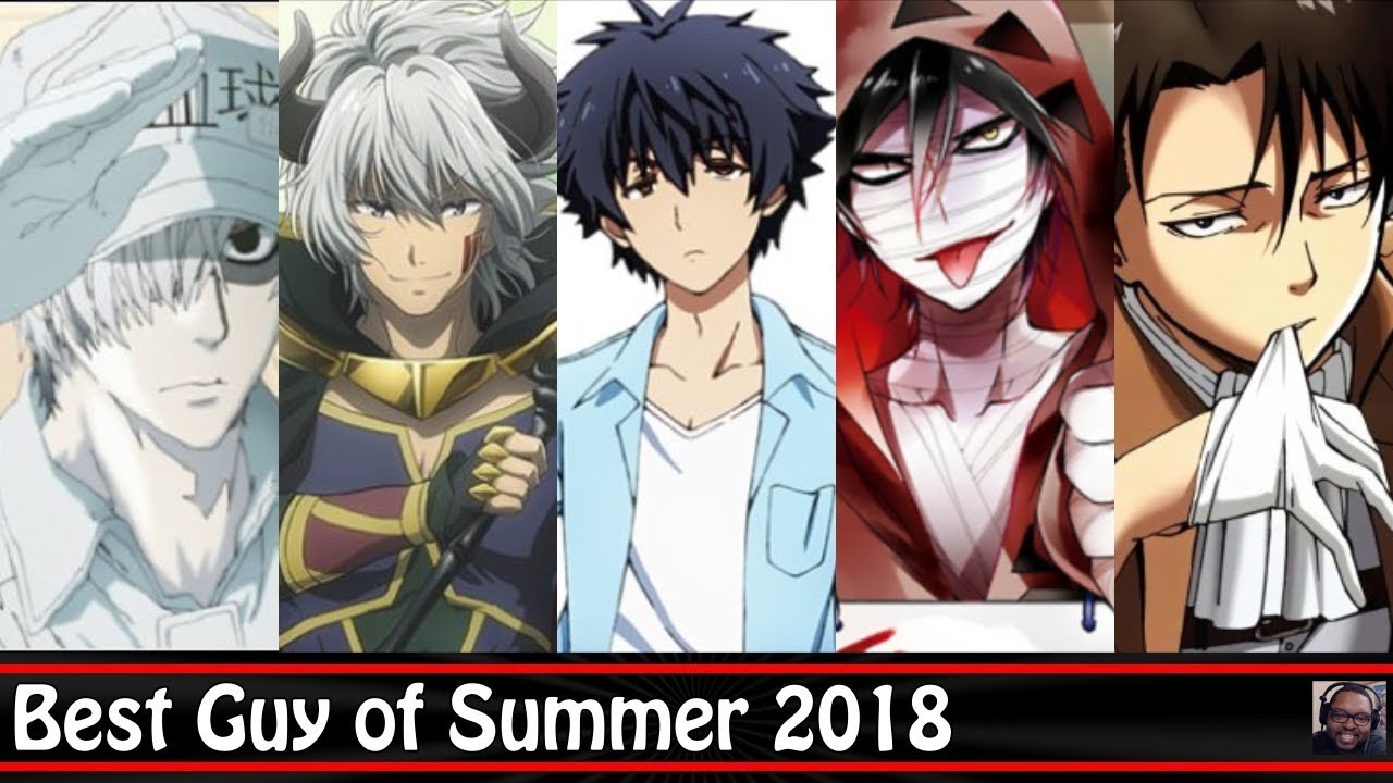 12 Days Of Anime 2018 | Day 8 | Who is the Best Guy of Summer 2018?