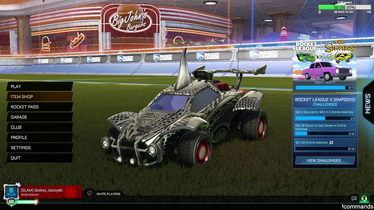 Rocket Powered Driving Soccer League