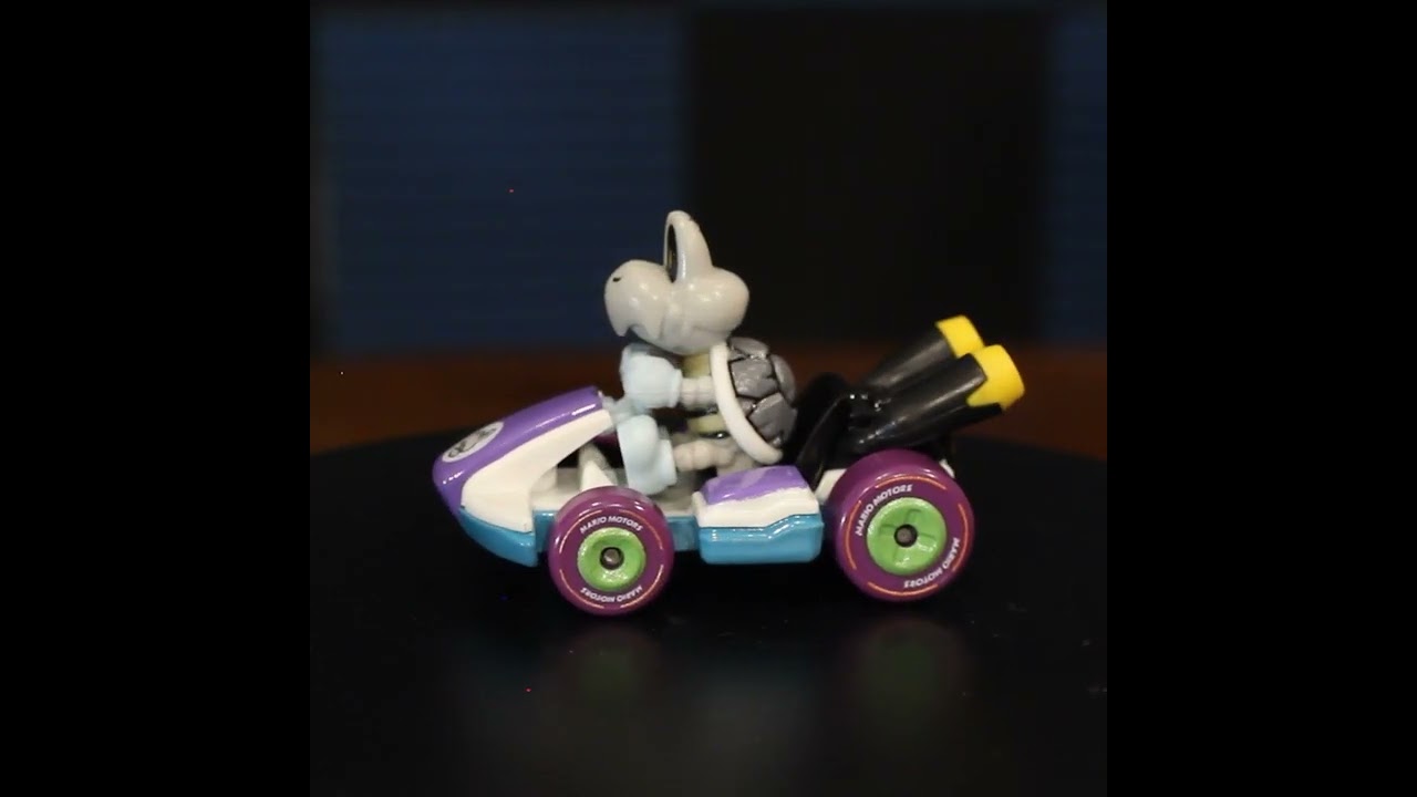 Dry Bones Standard Kart – Mario Kart Character Cars – Hot Wheels (2020) #shorts