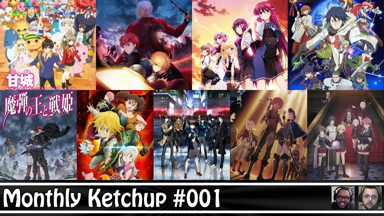 Fall Anime 2014 Final Thoughts – Monthly Ketchup #001