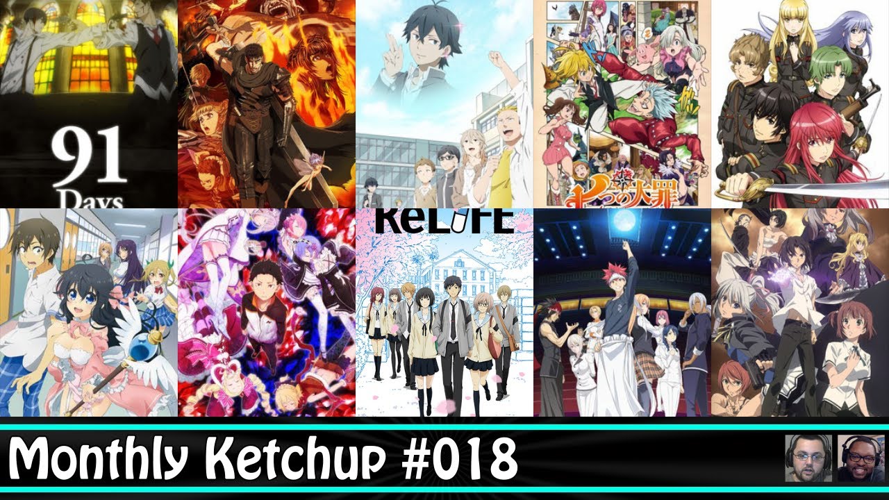 Summer Anime 2016 Final Thoughts | Monthly Ketchup #18