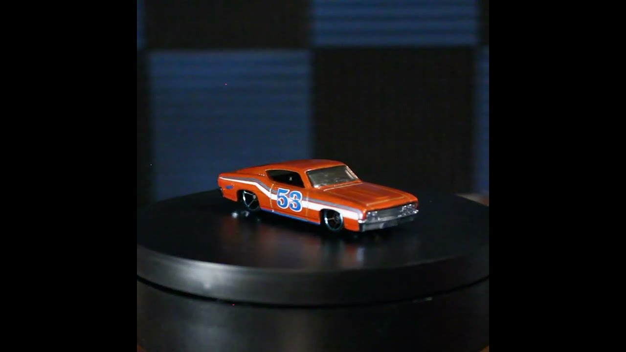 ’69 Ford Torino Talladega from Orange and Blue – Hot Wheels Basic (2021) #shorts