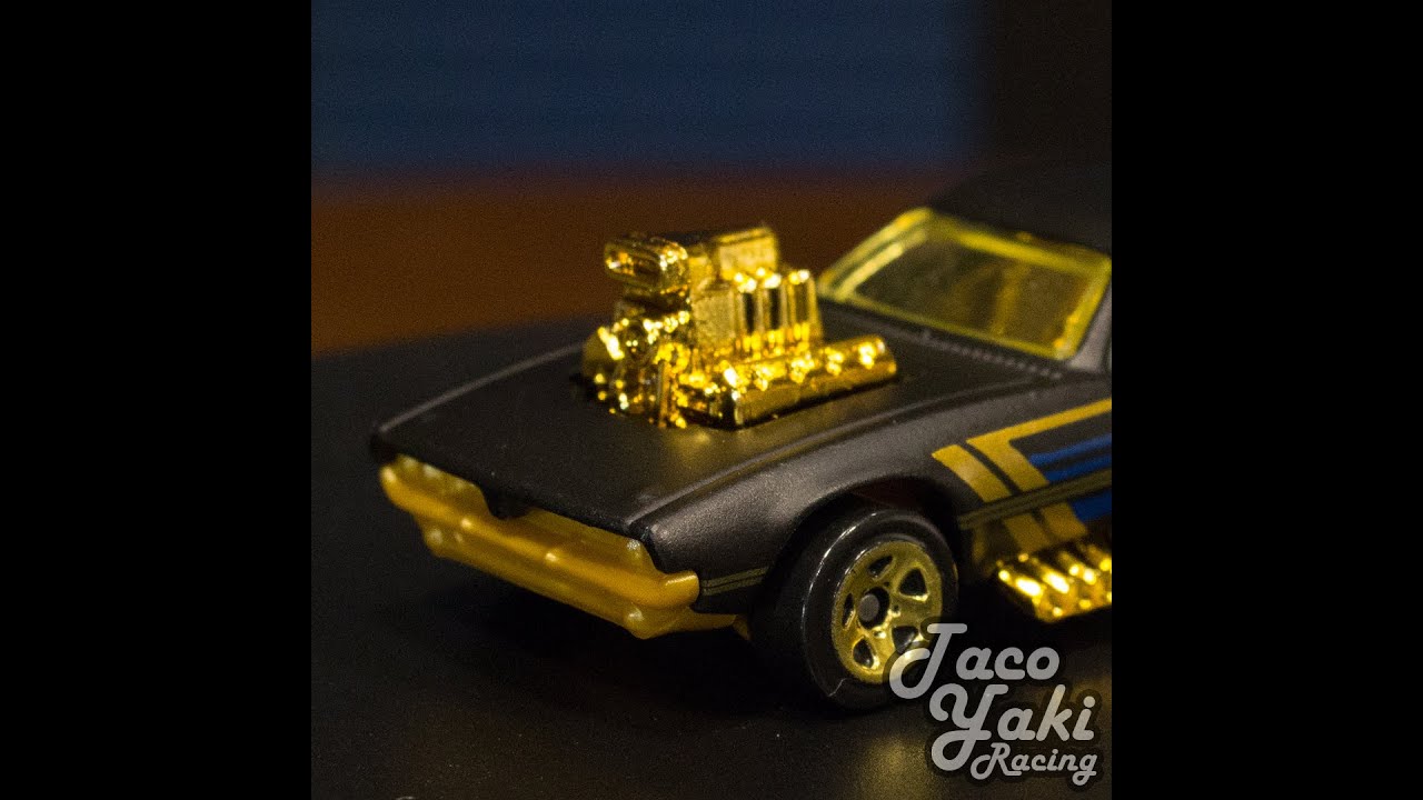 Rodger Dodger (2nd Retool) (Matte Black) – Black and Gold – Hot Wheels Basic (2018) #shorts