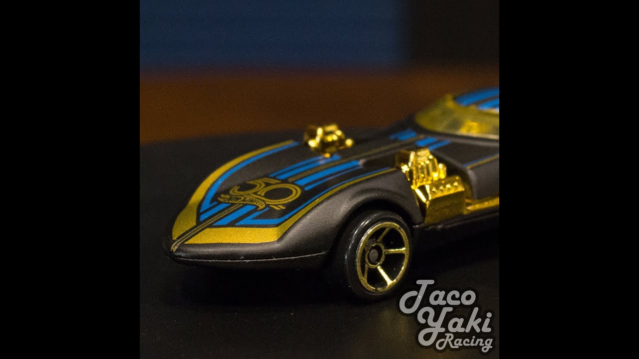 Twin Mill (1993) (Matte Black) – Black and Gold – Hot Wheels Basic (2018)