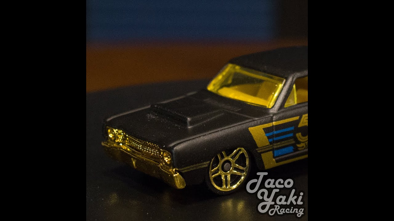 ’68 Dodge Dart (Matte Black) – Black and Gold – Hot Wheels Basic (2018) #shorts