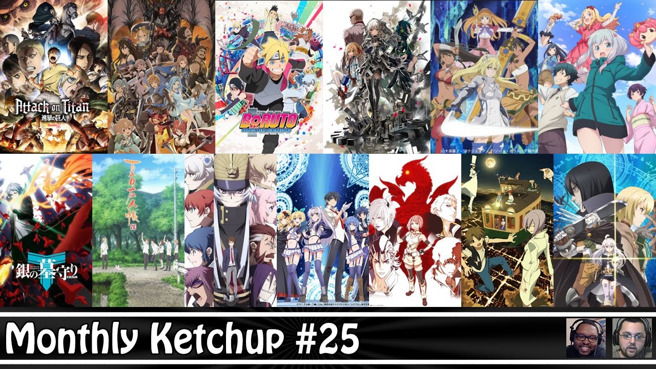 Spring Anime 2017 Initial Thoughts – Monthly Ketchup #25