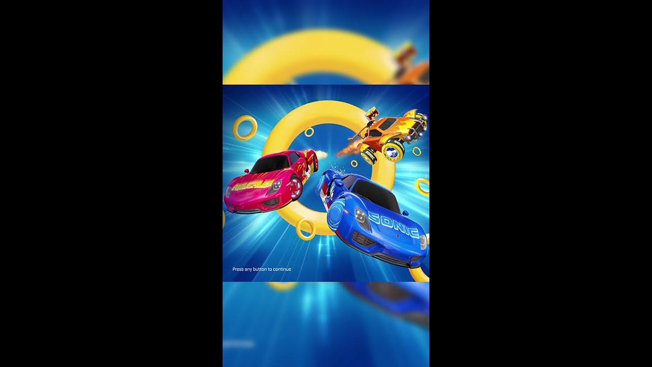Its Sonic X Rocket League! (Portrait)