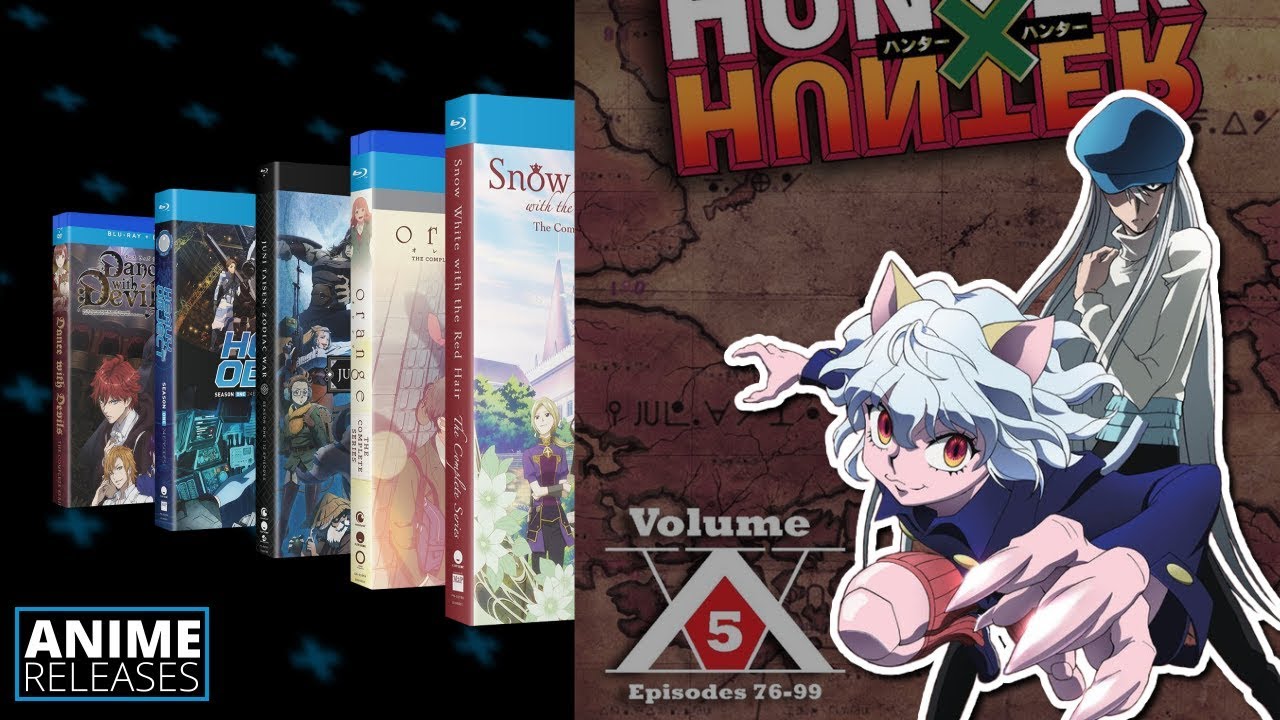 New Anime Releases & Pre-Orders | October 16, 2018