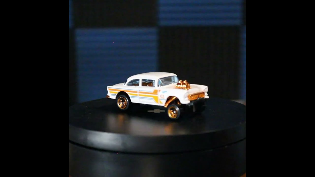 ’55 Chevy Bel Air Gasser from Pearl and Chrome – Hot Wheels Basic (2020) #shorts
