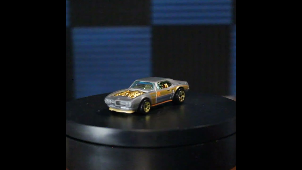 Custom ’67 Pontiac Firebird – Satin and Chrome – Hot Wheels Basic (2020) #shorts
