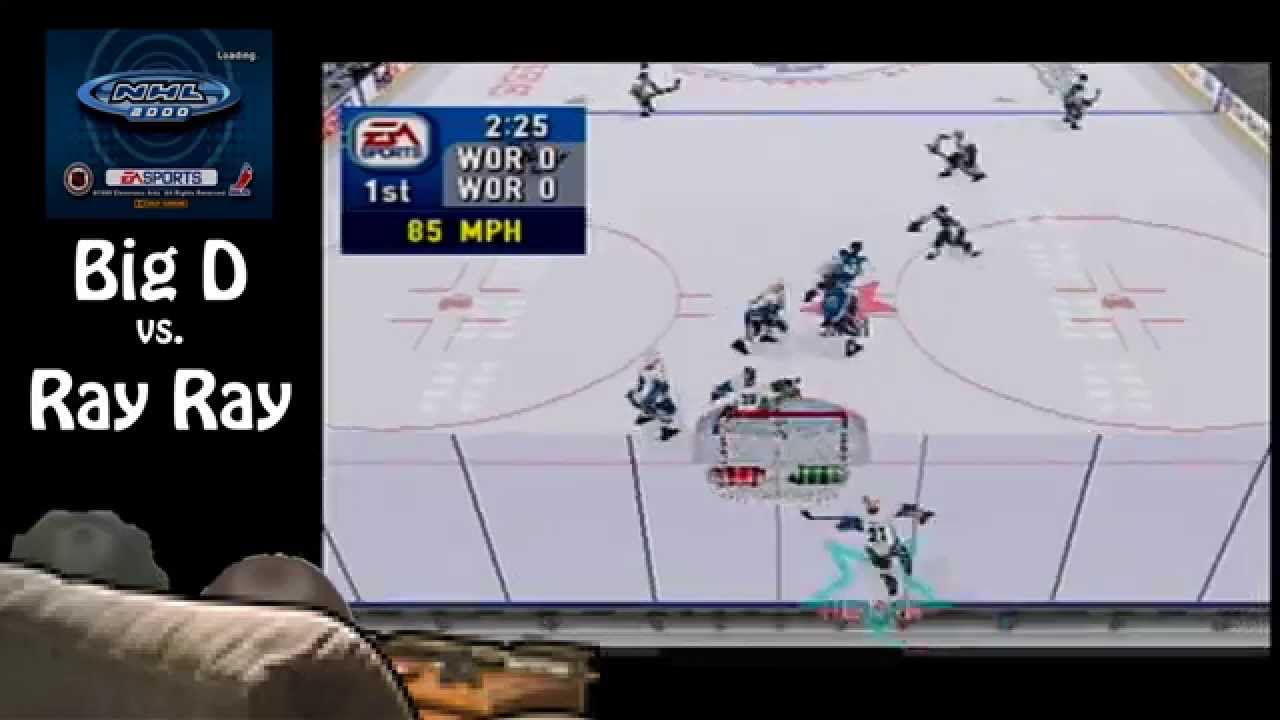 Couch Un-Co-Op – NHL 2000 (BigD vs. RayRay) – Highlights
