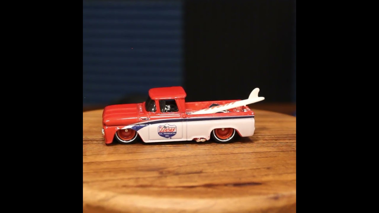Custom ’62 Chevy Pickup from Vintage Oil – Hot Wheels Premium (2023)