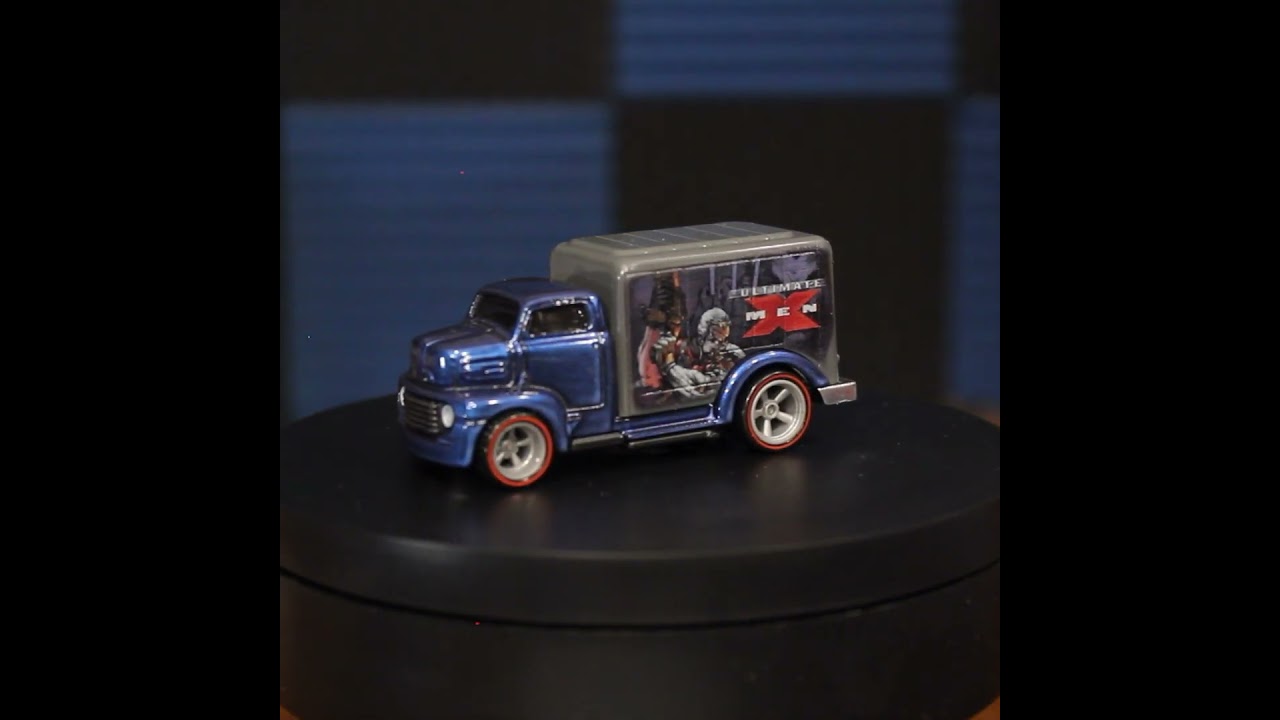 ’49 Ford C.O.E. (Dark Blue) – Pop Culture: X-Men – Hot Wheels Premium (2019)