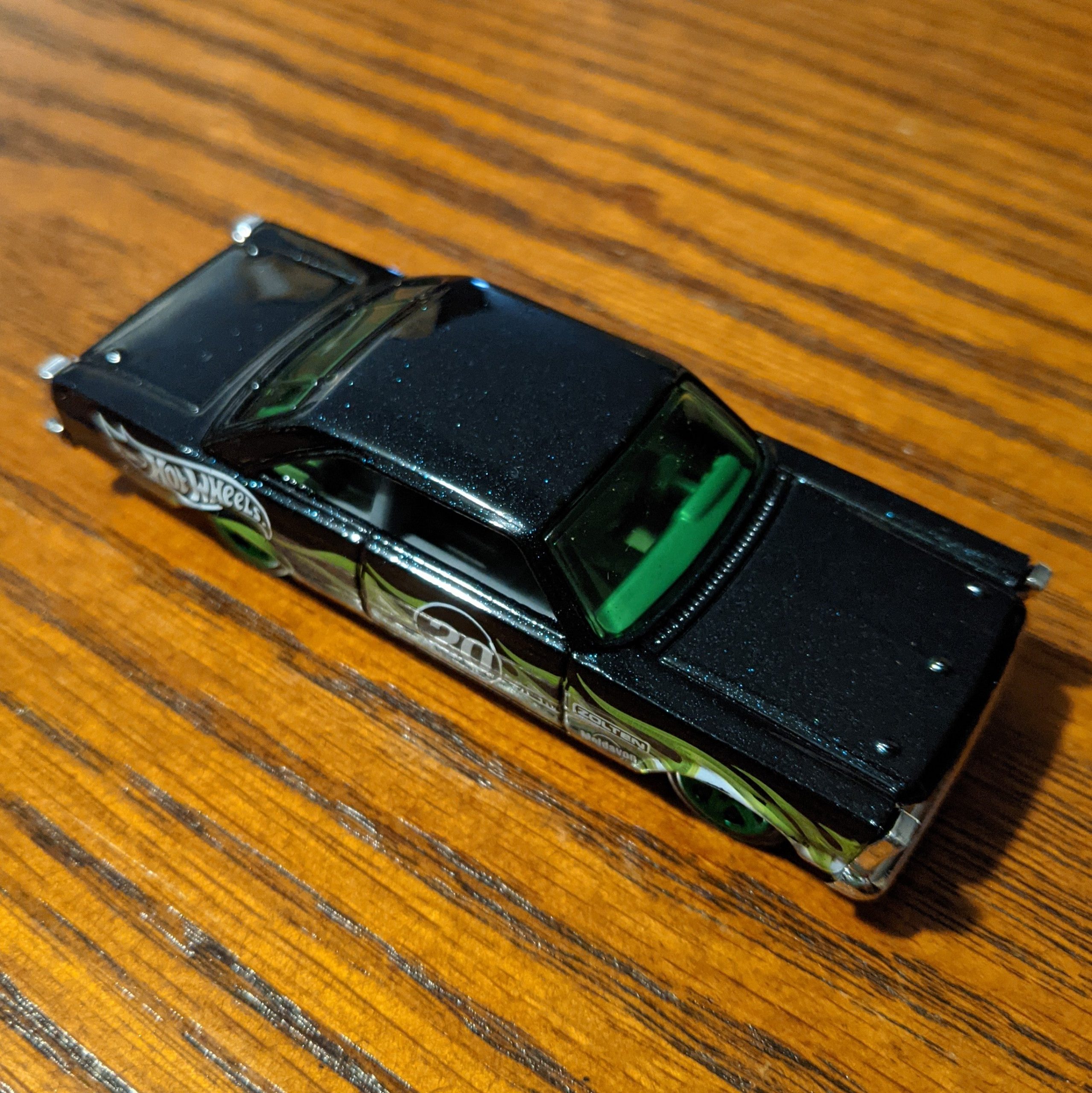 ’65 Ford Galaxie (Black) – HW Flames – Hot Wheels Basic (2020)