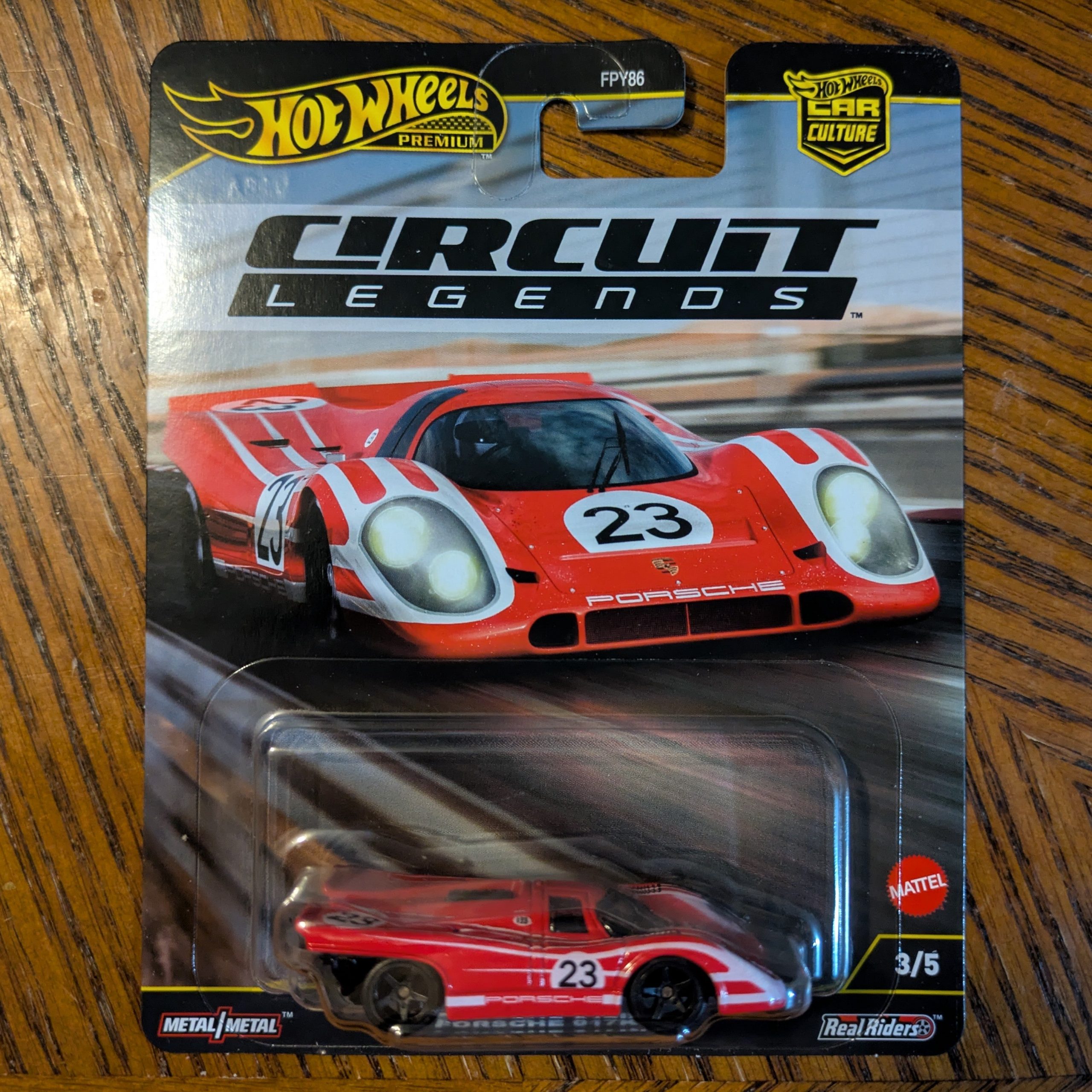 Porsche 917KH (Red) – Car Culture: Circuit Legends3/5 – Hot Wheels Basic (2025)