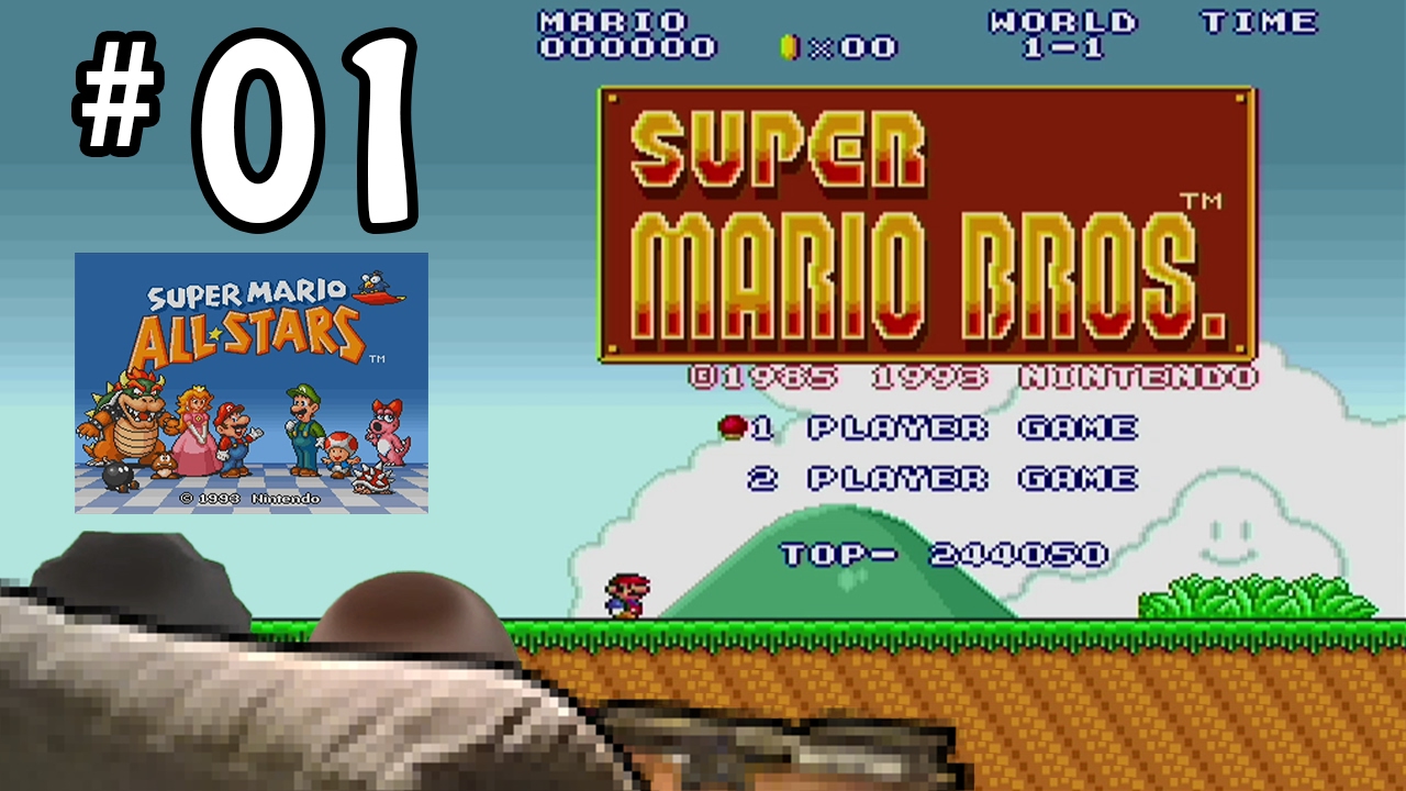 Its a Turtle! Not a Duck! – Super Mario Bros. #01 – Mario All-Stars [Wii]
