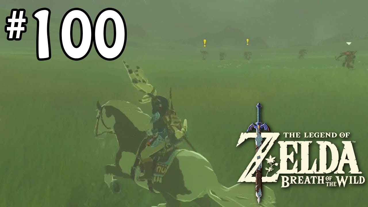 Mounted Archery Camp Strikes Again! – Zelda: Breath Of The Wild – EP100 [WiiU]